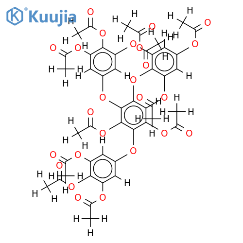 tetrafuhalol-D undecaacetate structure