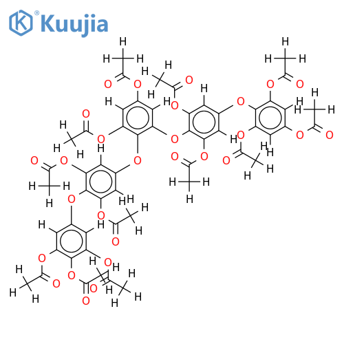 deshydroxypentafuhalol dodecaacetate structure