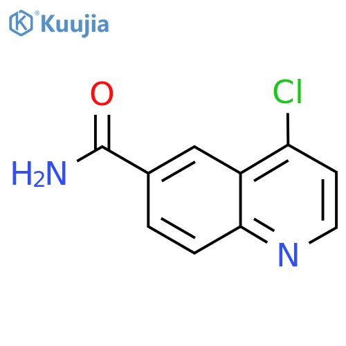 4-Chloroquinoline-6-carboxamide structure