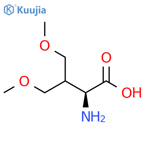 2-amino-4-methoxy-3-(methoxymethyl)butanoic acid structure