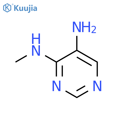 N4-methylpyrimidine-4,5-diamine structure