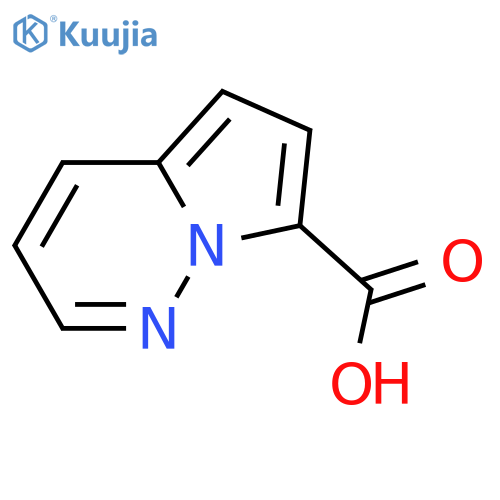 Pyrrolo[1,2-b]pyridazine-7-carboxylic acid structure