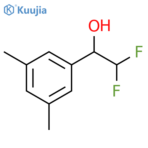 α-(Difluoromethyl)-3,5-dimethylbenzenemethanol structure