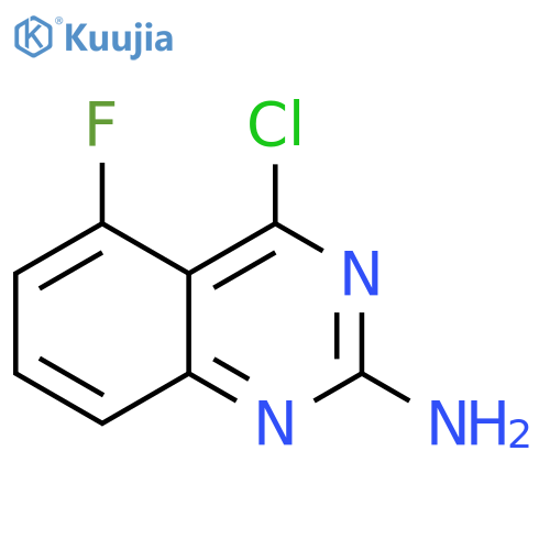 4-chloro-5-fluoroquinazolin-2-amine structure