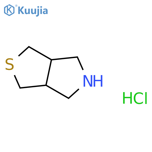 hexahydro-1H-thieno[3,4-c]pyrrole hydrochloride structure
