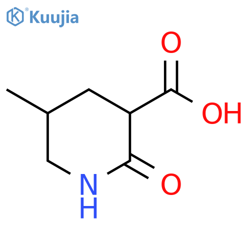 5-methyl-2-oxopiperidine-3-carboxylic acid structure