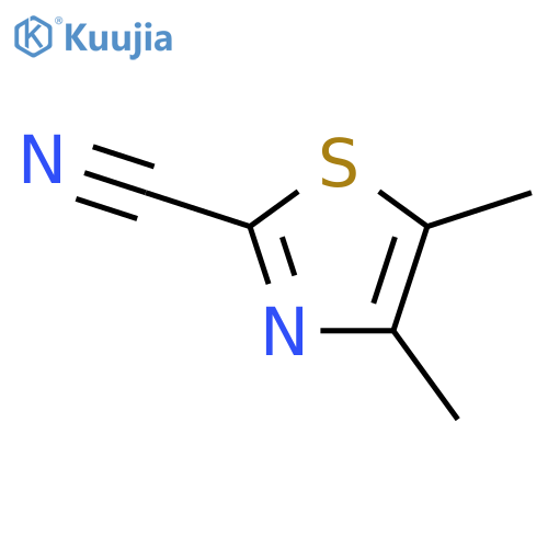 2-Cyano-4,5-dimethylthiazole structure