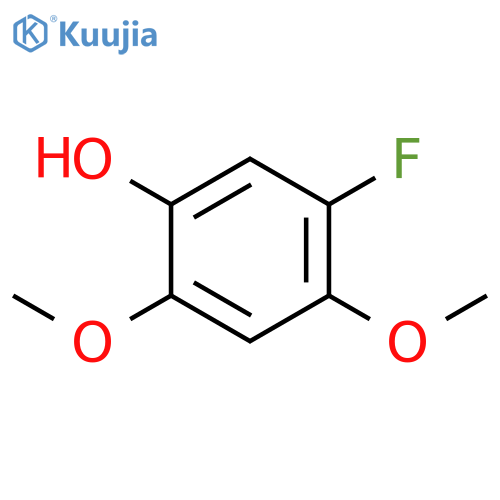 2,4-Dimethoxy-5-fluorophenol structure