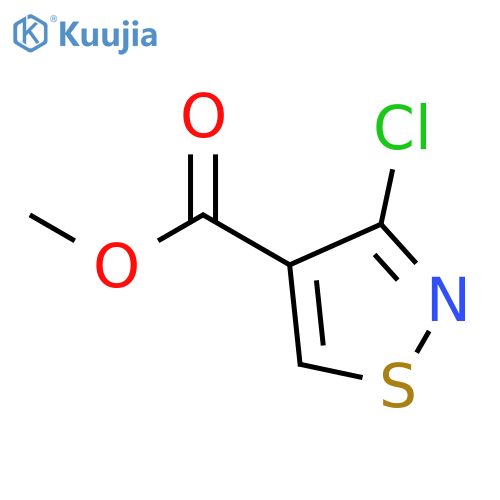 methyl 3-chloroisothiazole-4-carboxylate structure