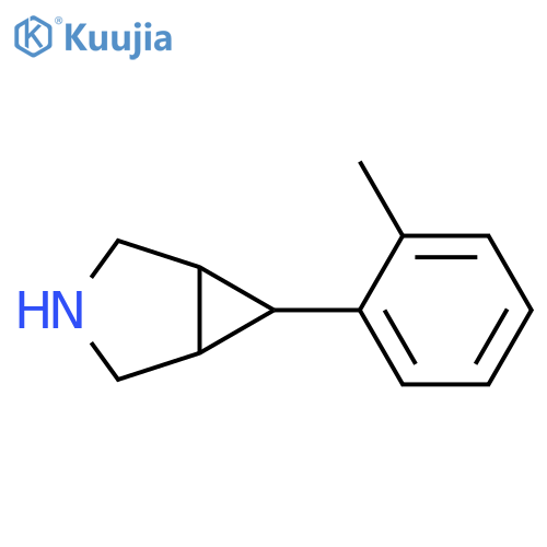 3-Azabicyclo[3.1.0]hexane, 6-(2-methylphenyl)- structure