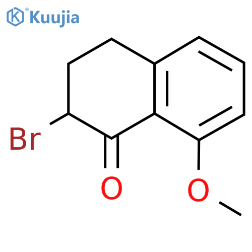 2-Bromo-8-methoxy-3,4-dihydronaphthalen-1(2H)-one structure