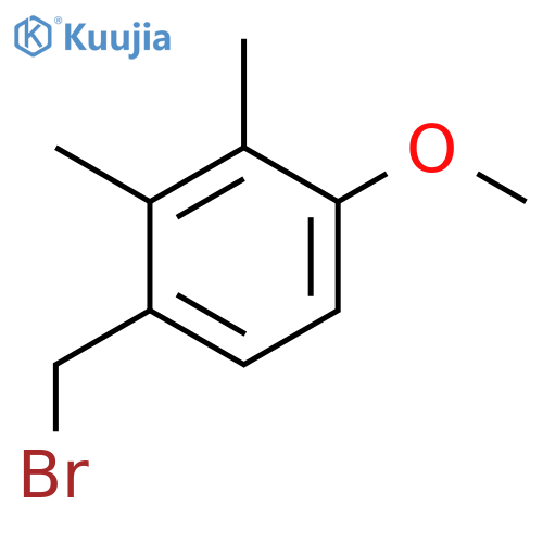 1-(Bromomethyl)-4-methoxy-2,3-dimethylbenzene structure