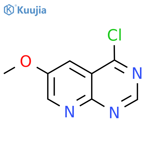 4-Chloro-6-methoxypyrido[2,3-d]pyrimidine structure