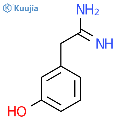 2-(3-Hydroxyphenyl)ethanimidamide structure