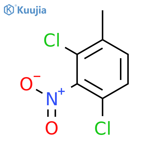 Benzene,1,3-dichloro-4-methyl-2-nitro- structure