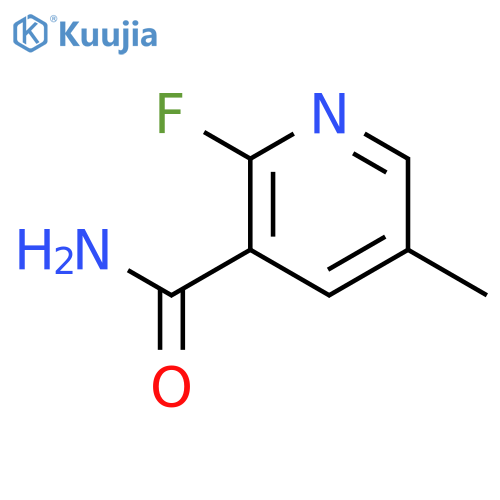 2-Fluoro-5-methylnicotinamide structure