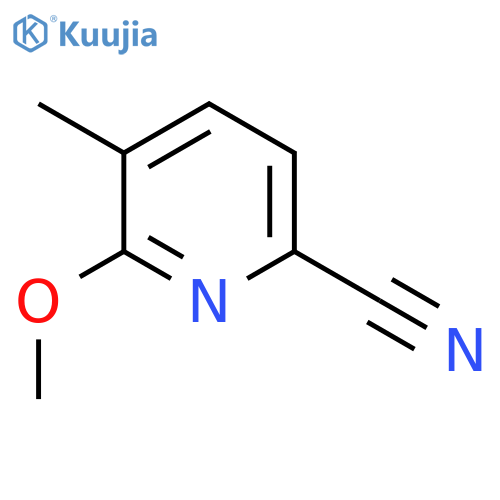 6-Methoxy-5-methylpicolinonitrile structure