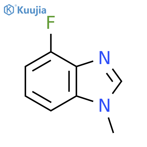 4-Fluoro-1-methyl-1H-benzodimidazole structure