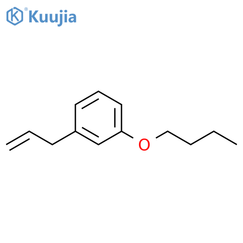 1-butoxy-3-prop-2-enylbenzene structure
