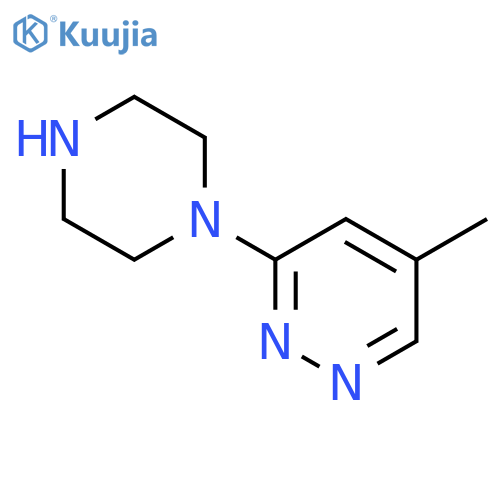 5-Methyl-3-piperazin-1-yl-pyridazine structure