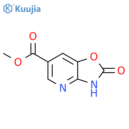 methyl 2-oxo-2H,3H-1,3oxazolo4,5-bpyridine-6-carboxylate structure