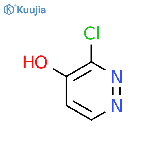 3-CHLOROPYRIDAZIN-4-OL structure