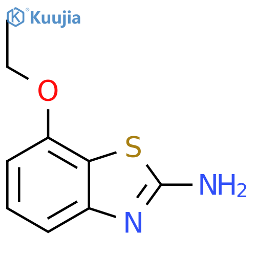 7-ethoxy-1,3-benzothiazol-2-amine structure