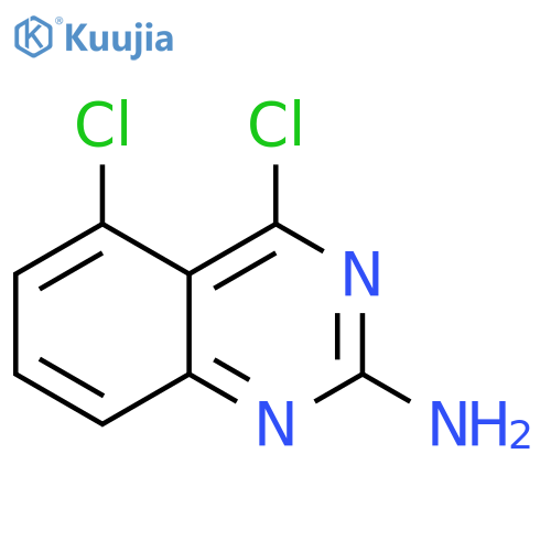 4,5-dichloroquinazolin-2-amine structure