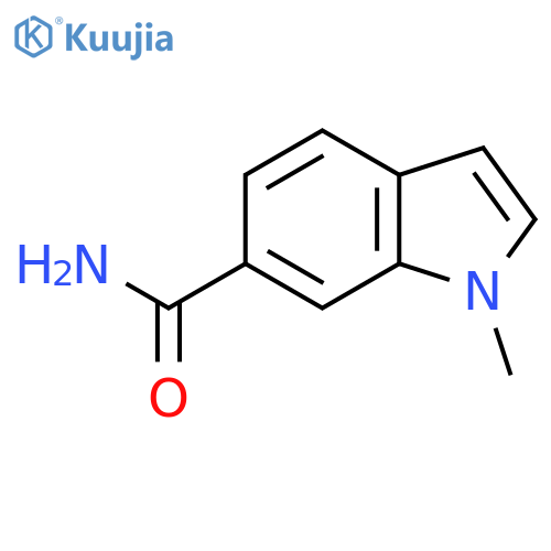 1-Methyl-1H-indole-6-carboxamide structure