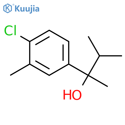 2-(4-chloro-3-methylphenyl)-3-methylbutan-2-ol structure