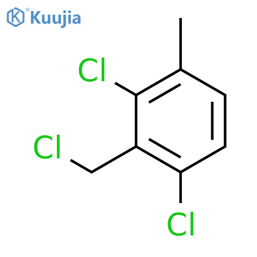 1,3-Dichloro-2-(chloromethyl)-4-methylbenzene structure