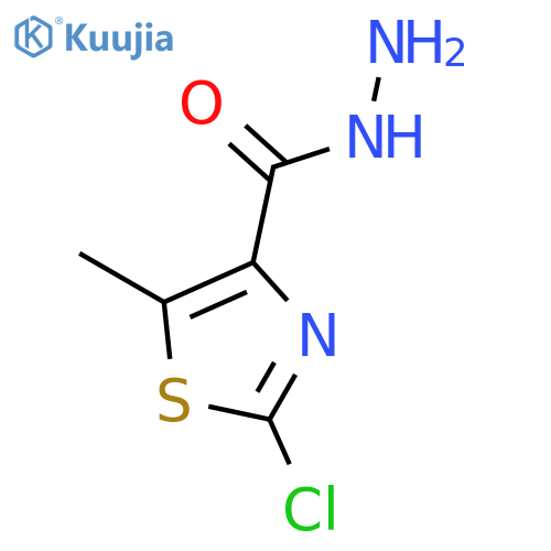 2-Chloro-5-methylthiazole-4-carbohydrazide structure