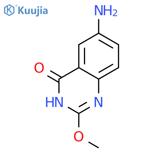 6-Amino-2-methoxyquinazolin-4(3H)-one structure