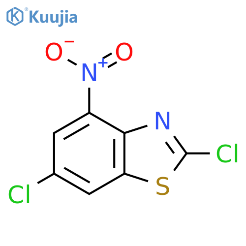 2,6-Dichloro-4-nitrobenzo[d]thiazole structure
