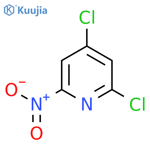 2,4-Dichloro-6-nitropyridine structure