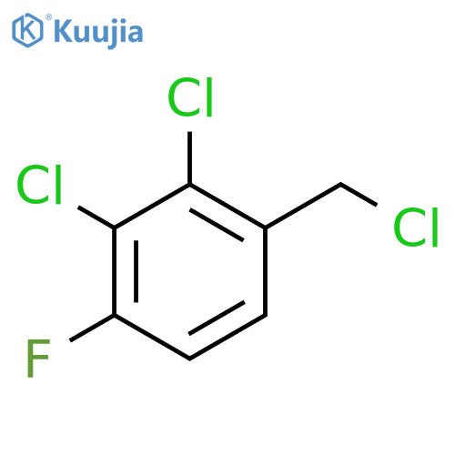 2,3-Dichloro-4-fluorobenzyl chloride structure