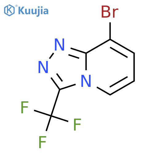 8-Bromo-3-(trifluoromethyl)-1,2,4triazolo4,3-Apyridine structure