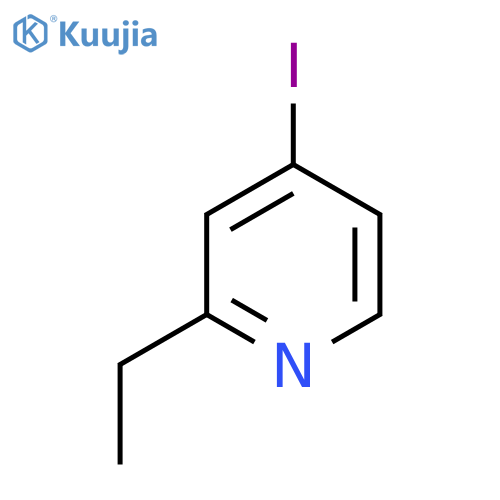 2-Ethyl-4-iodopyridine structure
