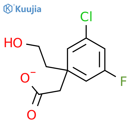 3-CHLORO-5-FLUOROPHENETHYL ACETATE structure