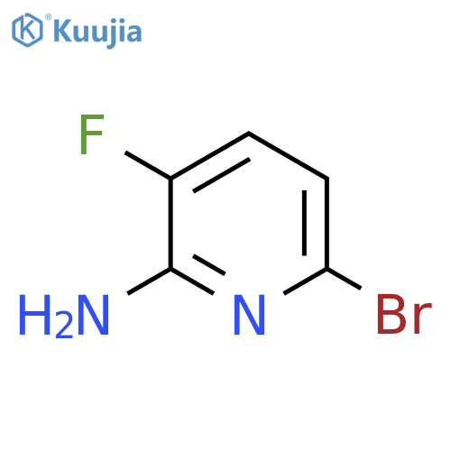 6-Bromo-3-fluoropyridin-2-amine structure