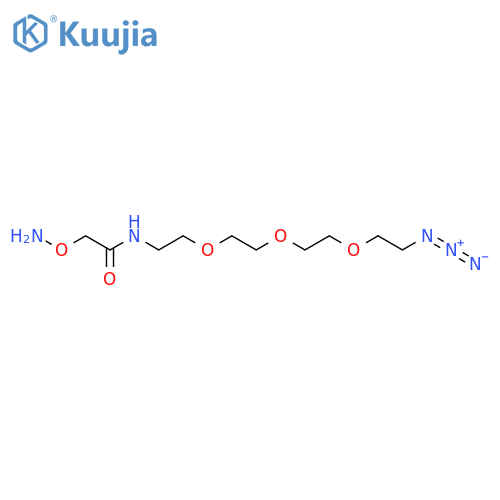 Aminoxyacetamide-PEG3-azide structure