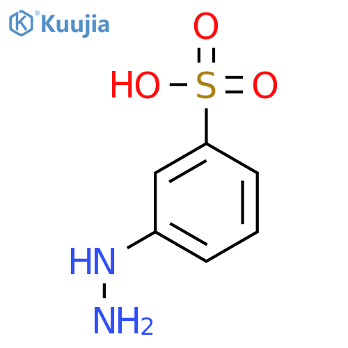 3-Hydrazinylbenzenesulfonic acid structure