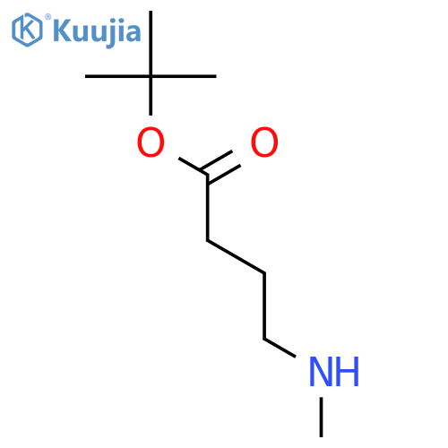 tert-Butyl 4-(methylamino)butanoate structure