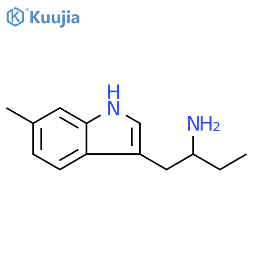 1H-Indole-3-ethanamine, α-ethyl-6-methyl- structure