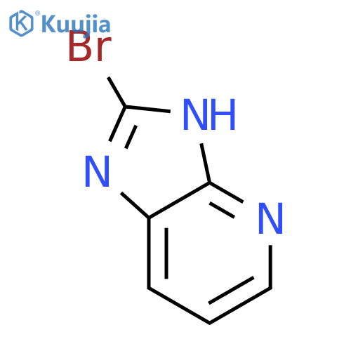 2-bromo-3H-Imidazo[4,5-b]pyridine structure