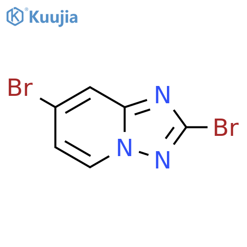 2,7-dibromo-[1,2,4]triazolo[1,5-a]pyridine structure