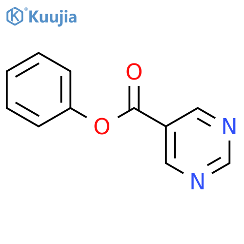 Phenyl pyrimidine-5-carboxylate structure