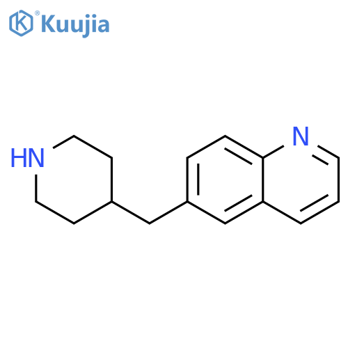 6-(piperidin-4-yl)methylquinoline structure