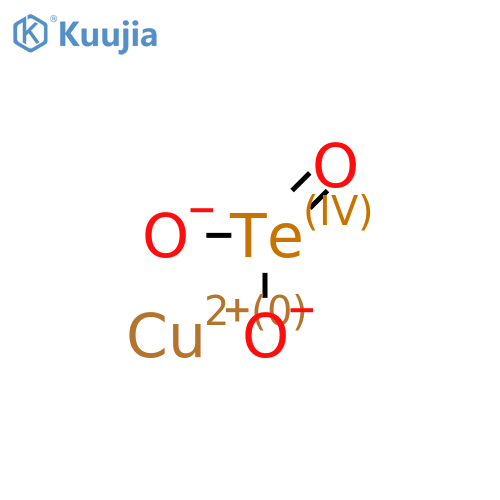 Cupric tellurite structure