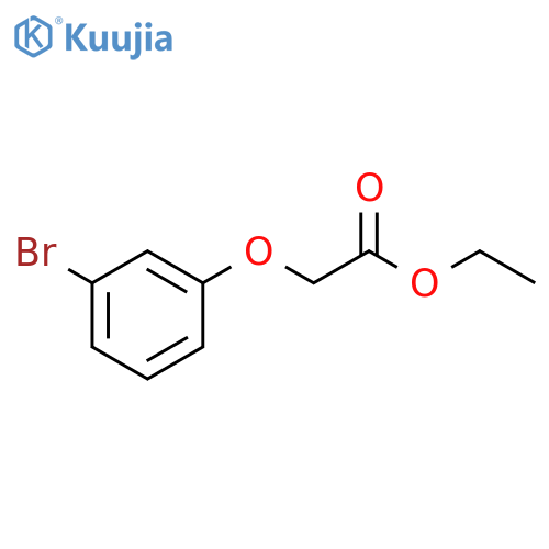 Ethyl 2-(3-bromophenoxy)acetate structure